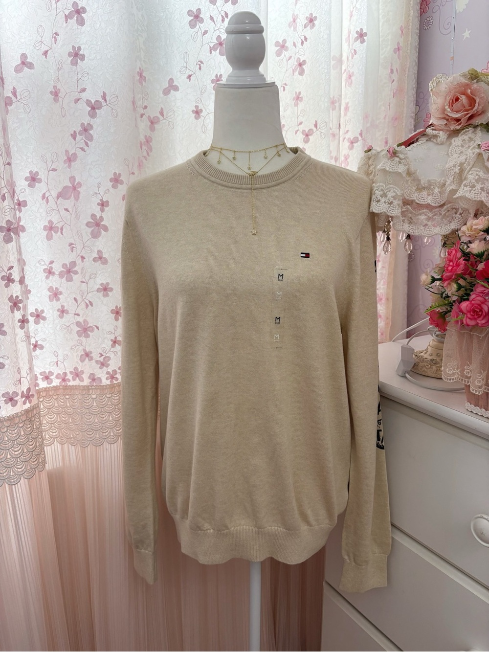 Tommy Hilfiger Solid Crewneck Sweater